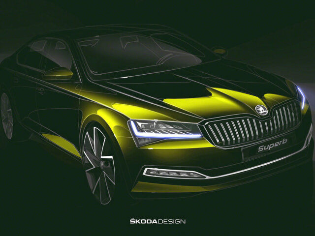 Škoda Superb - facelift 2019
