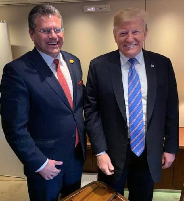 trump sefcovic