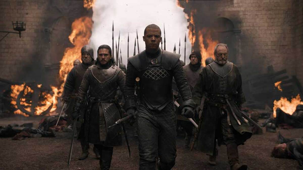 hra o tróny, game of thrones, sivý červ, jon, davos,