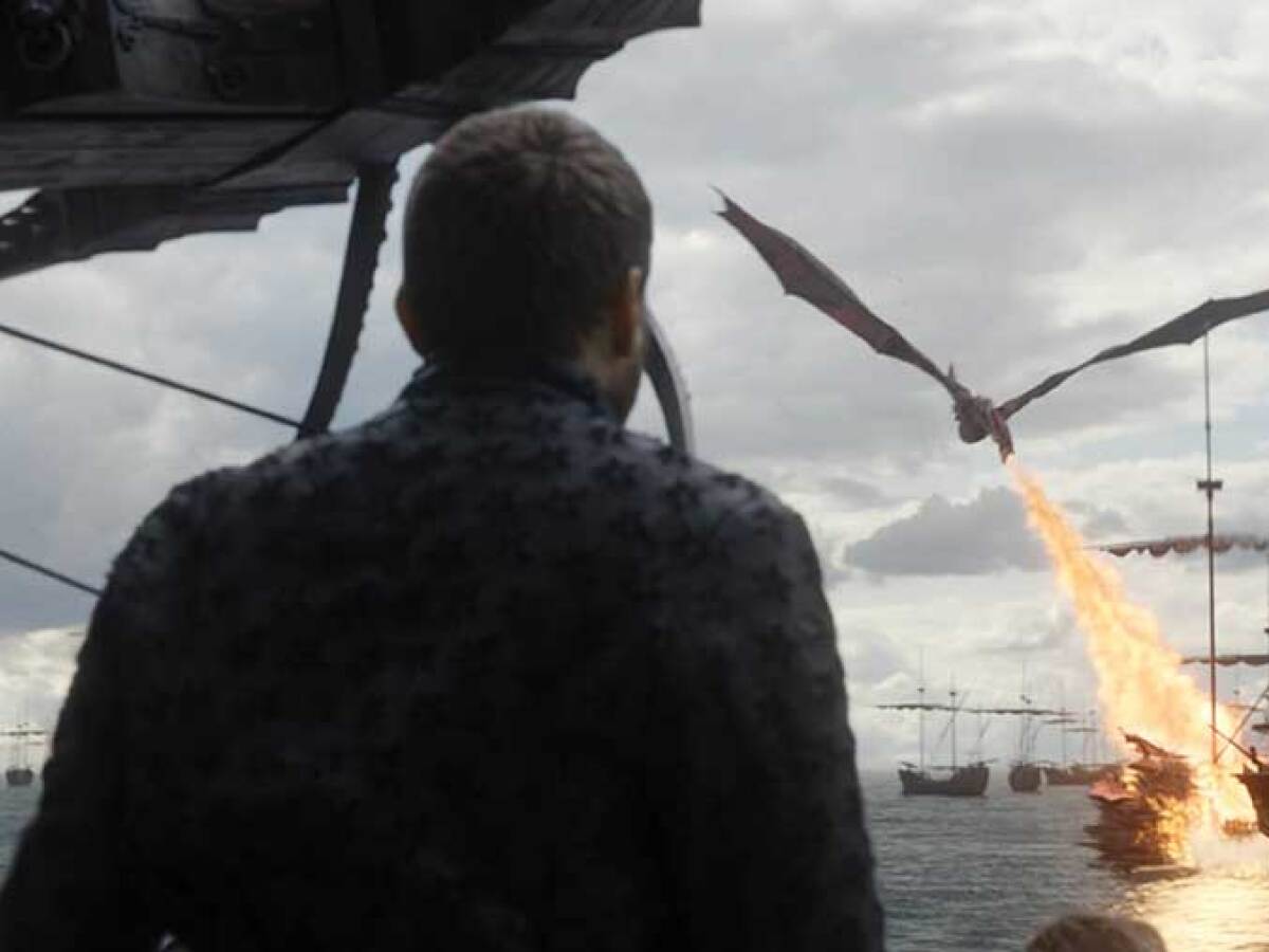hra o tróny, game of thrones, euron, drogon,