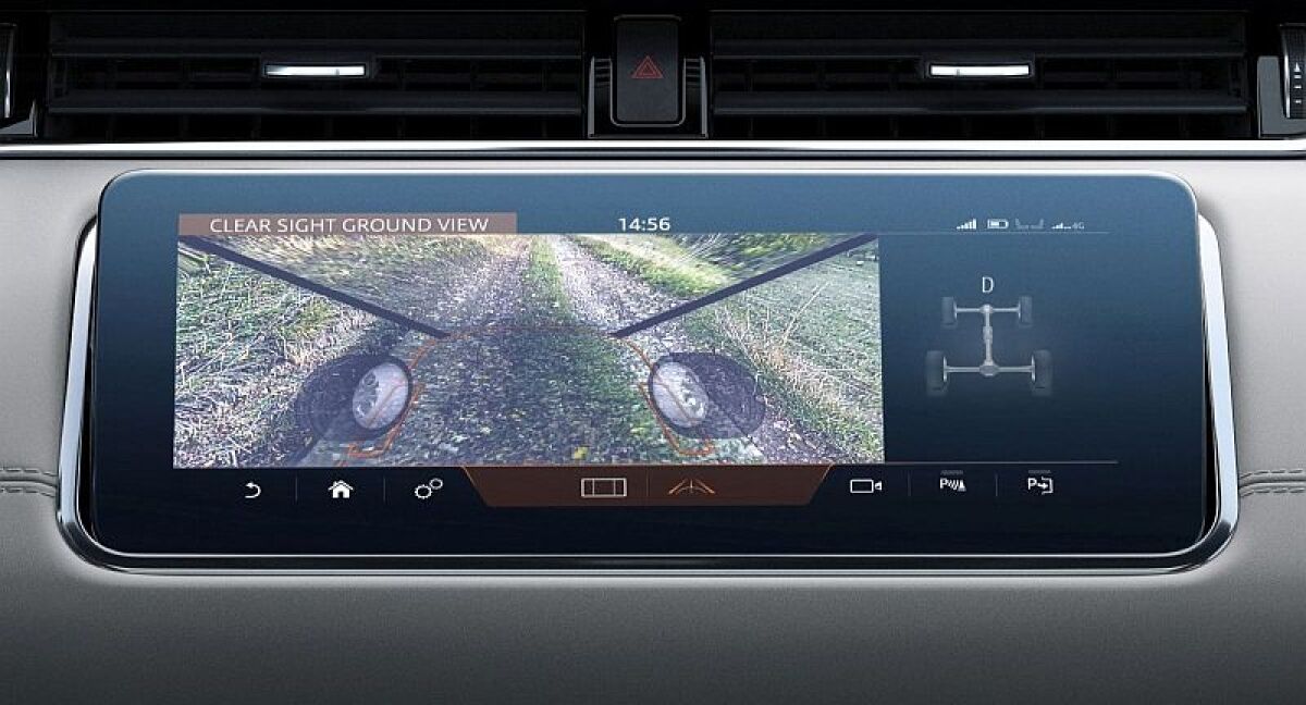 Range Rover Evoque - Ground View 2019
