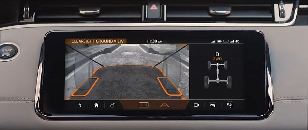 Range Rover Evoque - Ground View 2019