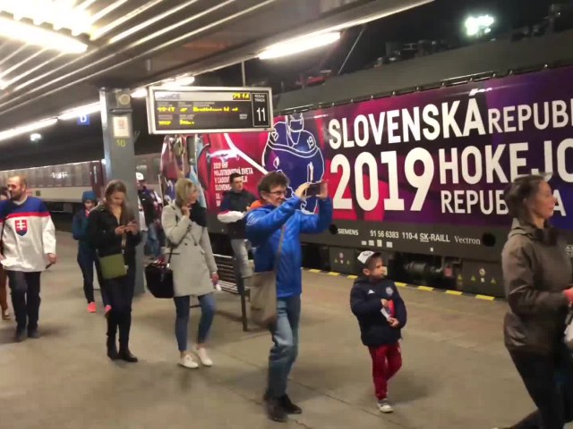 hokej vlak