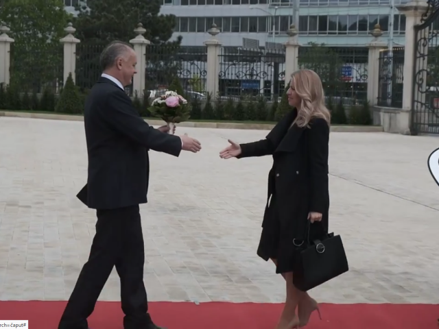 Andrej Kiska a Zuzana Čaputová