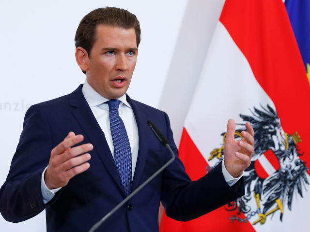 Rakúsky kancelár Sebastian Kurz