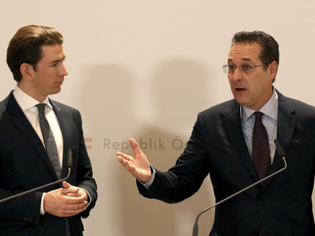 Heinz-Christian Strache / Sebastian Kurz /