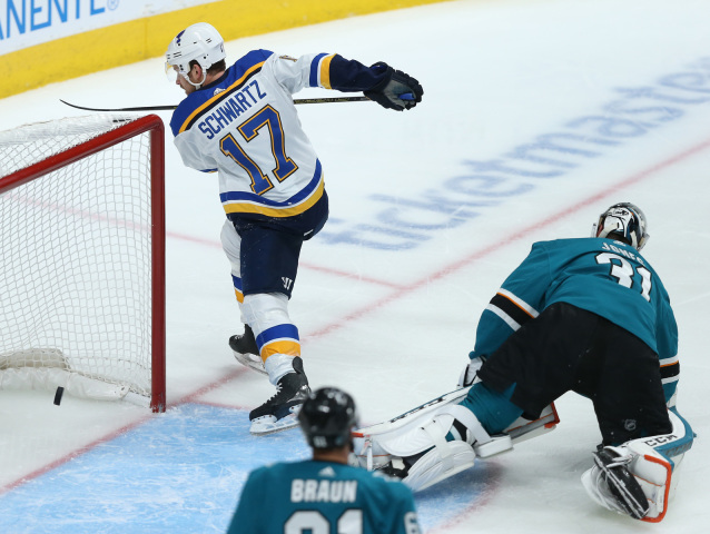 Jaden Schwartz, Martin Jones