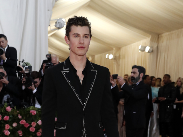 Spevák Shawn Mendes.
