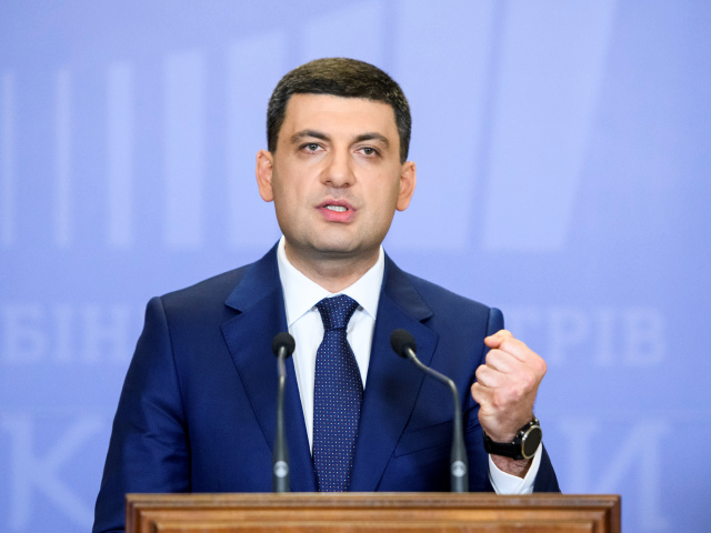 Volodymyr Hrojsman / Ukrajina /