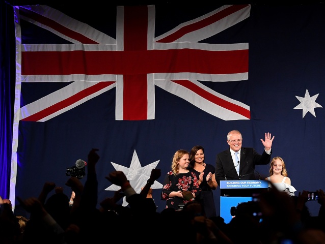 Austrália / parlamentné voľby / Scott Morrison