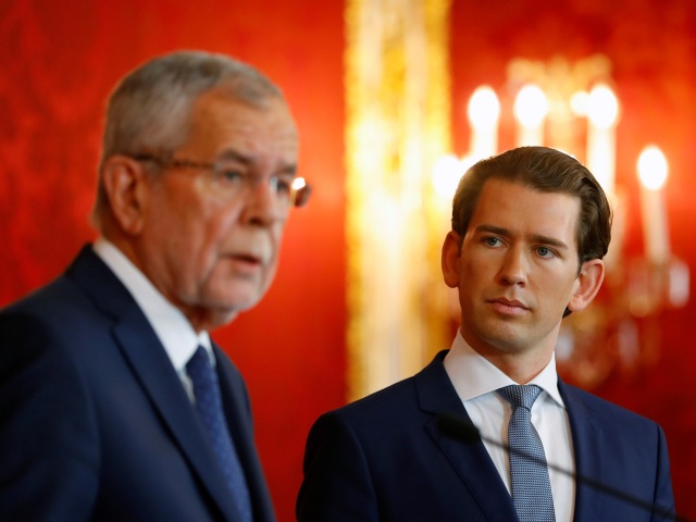 rakúsko, sebastian kurz, Van der Bellen