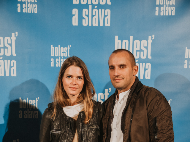 Topmodelka Michaela Hlaváčková so svojím novým partnerom Rastislavom Brezovským. 