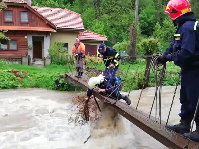 Oščadnica / záplavy /