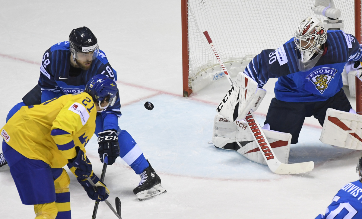 SR Košice MS2019 Hokej 1/4 Fínsko Švédsko KEX