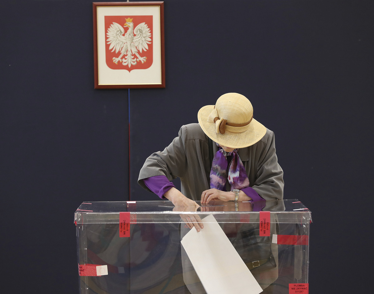APTOPIX Poland European Elections
