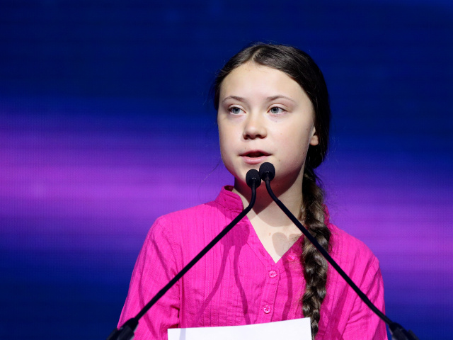 Greta Thunbergová / klíma /