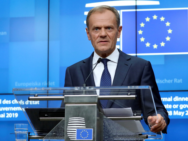 donald tusk, EÚ, eurovoľby, ER