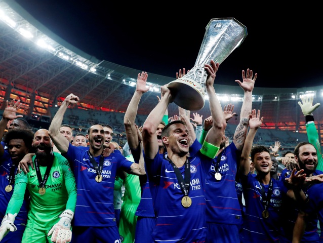 Futbalisti Chelsea, radosť