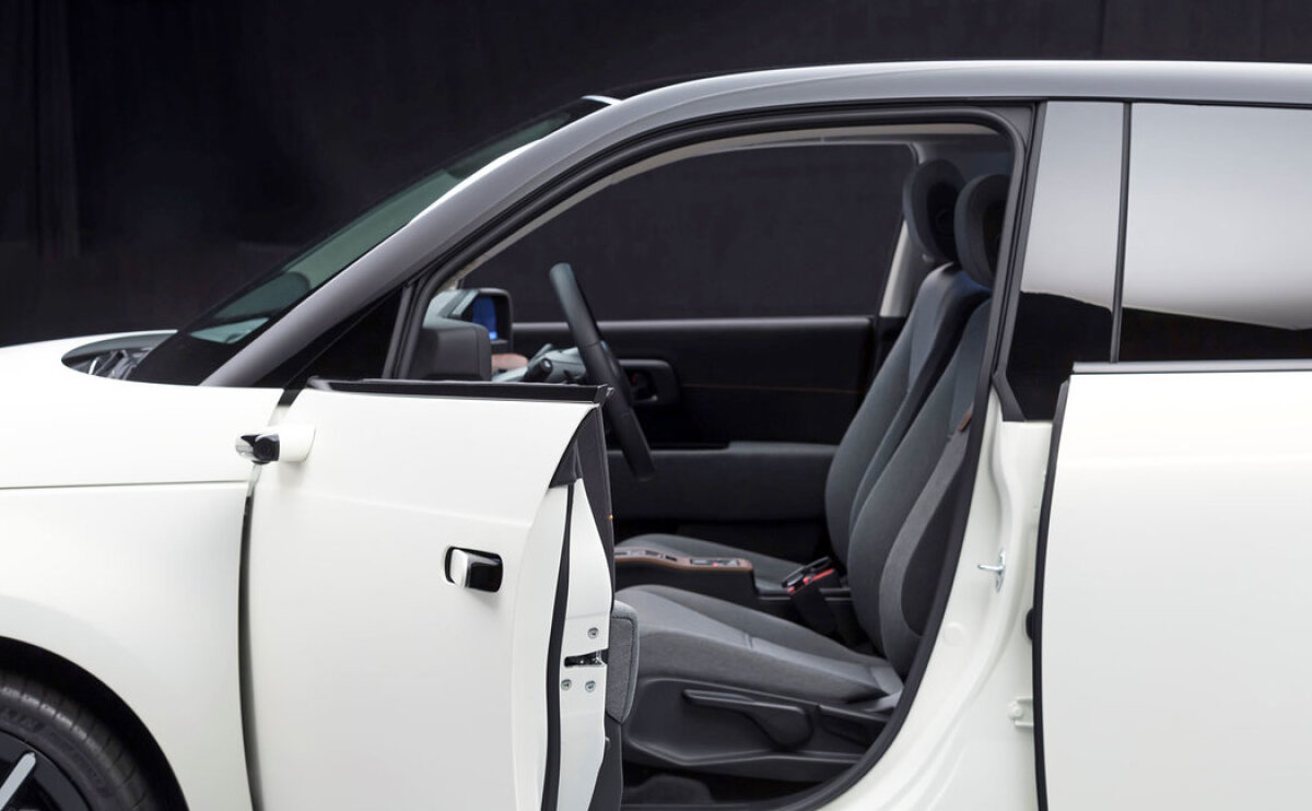 Honda E - virtuálne zrkadlá