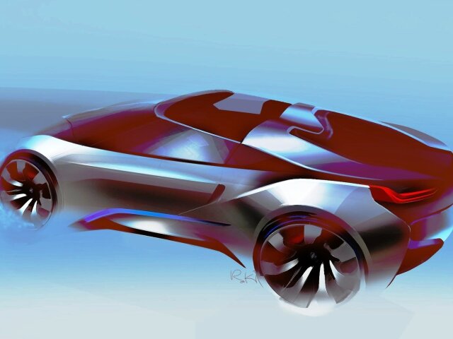 BMW i8 Spyder Concept - 2012