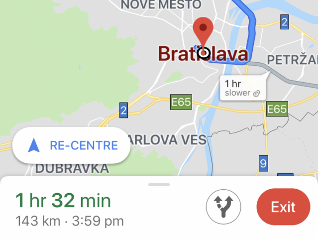 Google, navigácia, Mapy Google