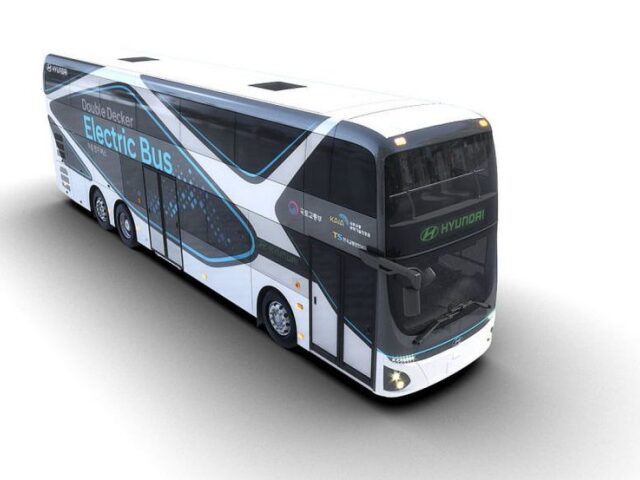 Hyundai - elektrický dvojpodlažný autobus 2019