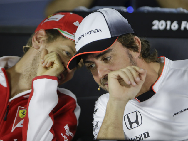 Sebastian Vettel, Fernando Alonso