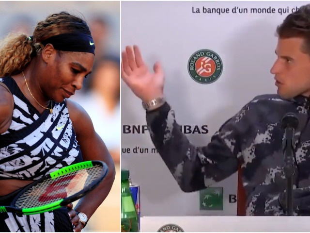 Serena Williamsová, Dominic Thiem