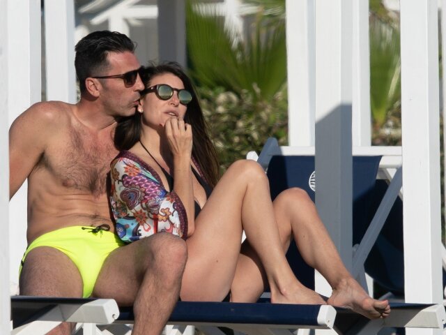 Gigi Buffon a jeho partnerka Ilaria D'Amico