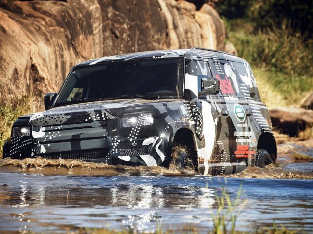 Land Rover Defender - testy v Keni 2019