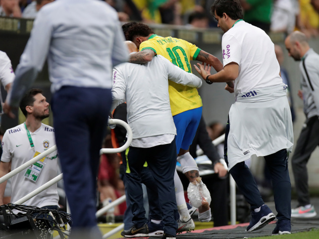 Neymar, zranenie