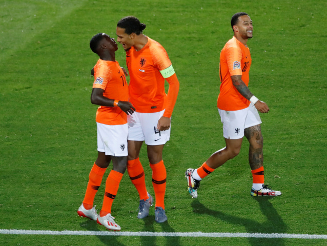 Promes, Van Dijk, Depay