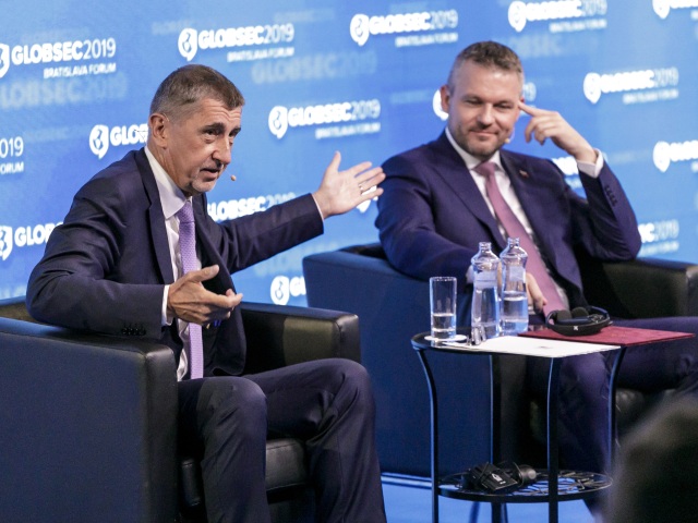 Bratislava konferencia bezpečnosť Globsec 2019 Andrej Babiš Peter Pellegrini