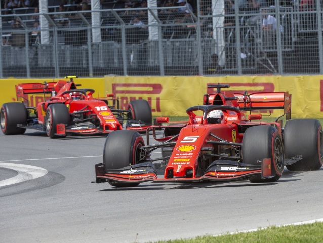 Leclerc, Vettel