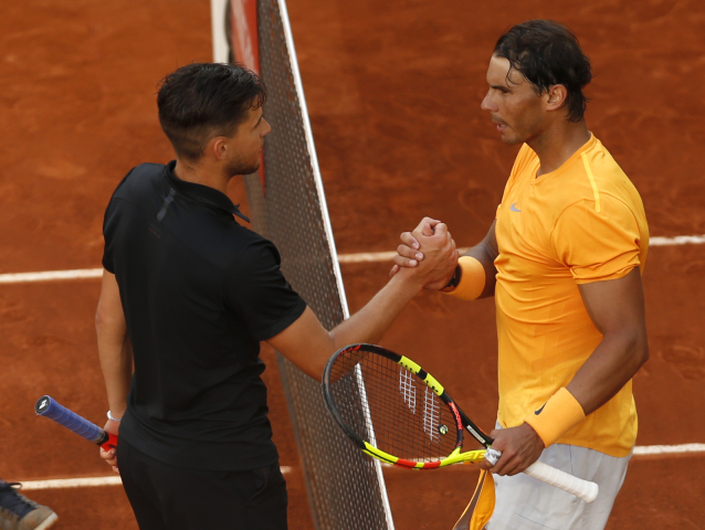 Dominic Thiem, Rafael Nadal