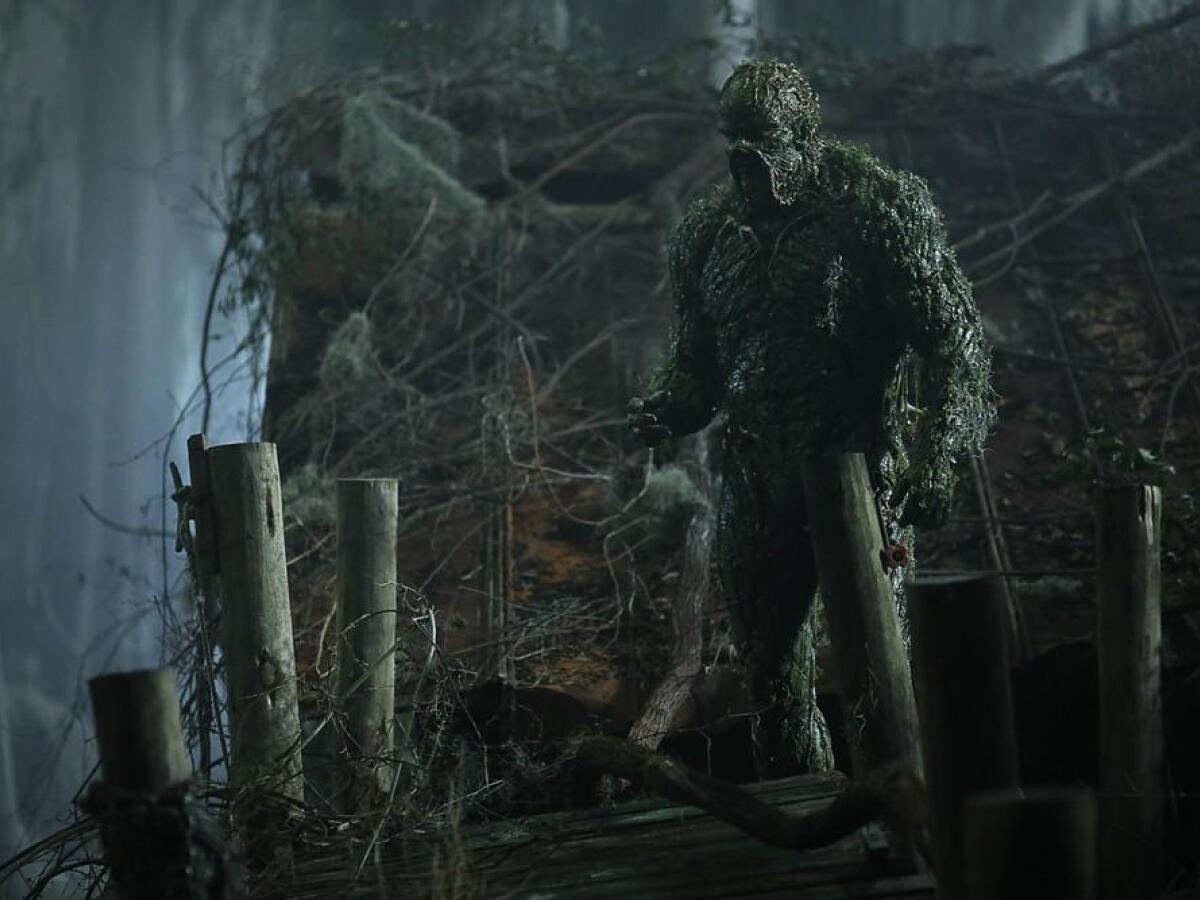 swamp thing, bažináč,