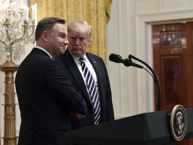 Trump US Poland