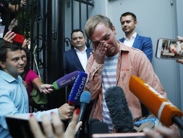 Ivan Golunov, rusko, novinár