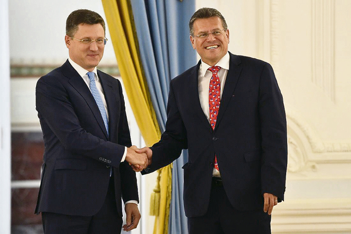maroš šefčovič, alexander novak