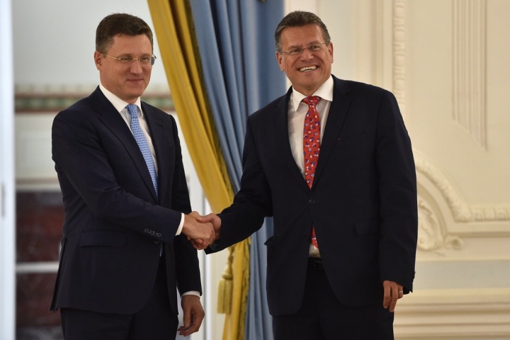 Maroš Šefčovič, Alexandr Novak