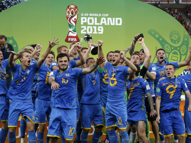Ukrajina, futbalisti do 20 rokov, majstri sveta