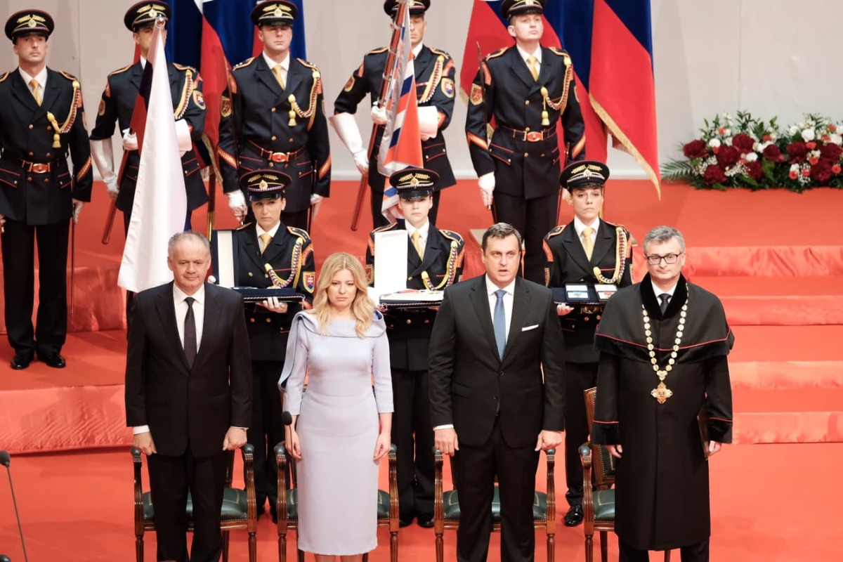 čaputová, inaugurácia