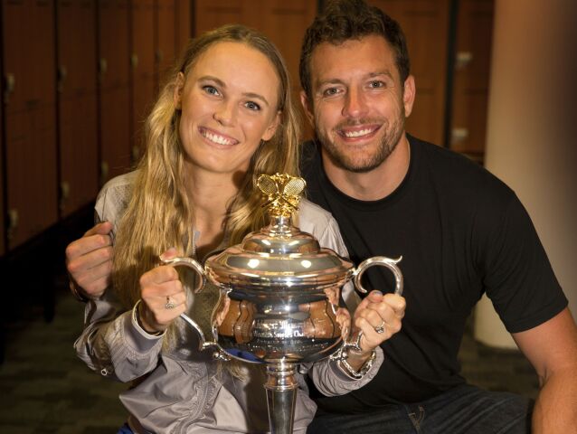 Carolina Wozniacká, David Lee