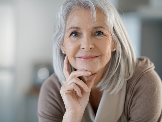 senior, dôchodca, úsmev,