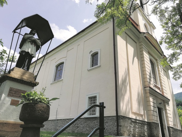 sklené teplice, farár