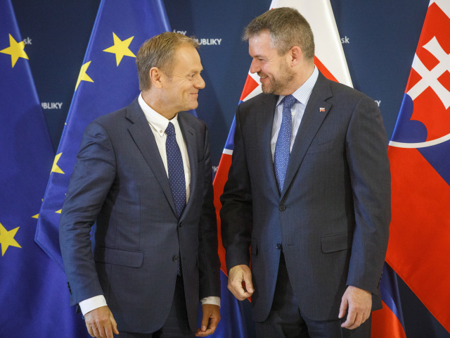 Donald Tusk, peter pellegrini, EÚ,