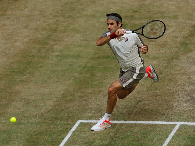 Halle federer tenis