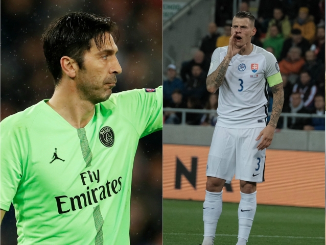 Buffon, Škrtel, Robben