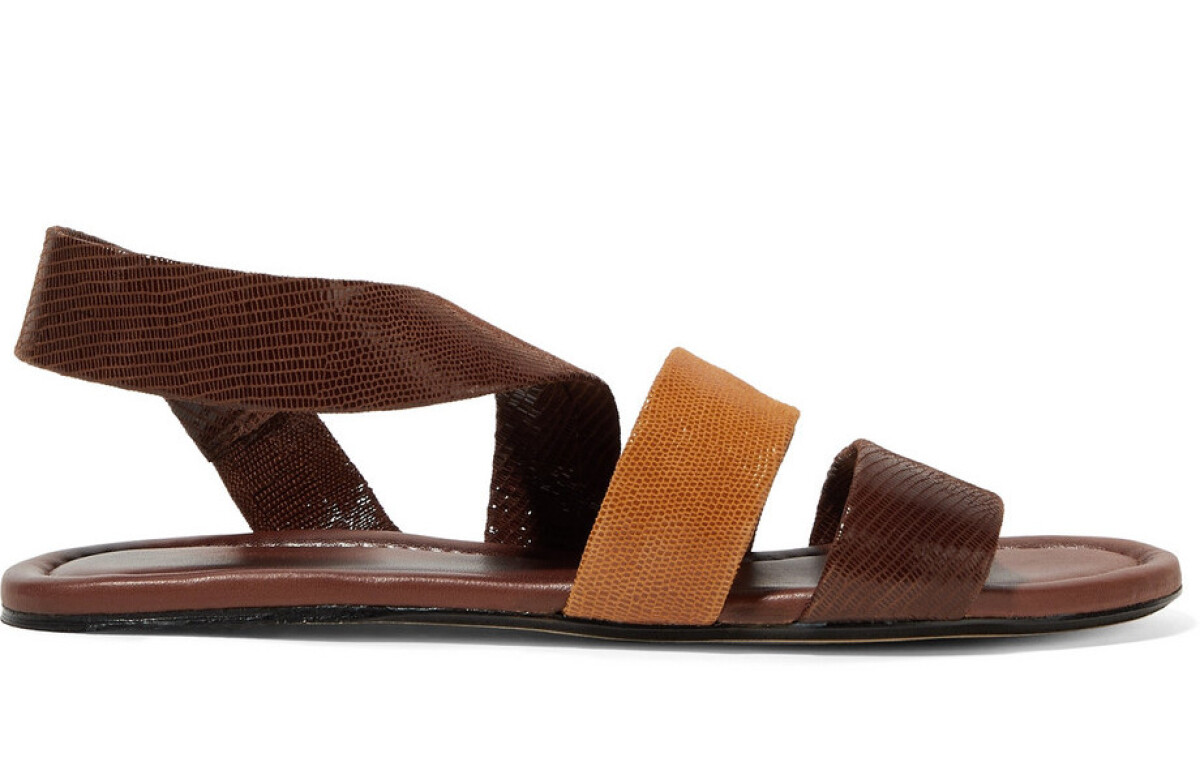 Sandále značky Staud. Za 210 eur predáva portál Net-a-porter.com