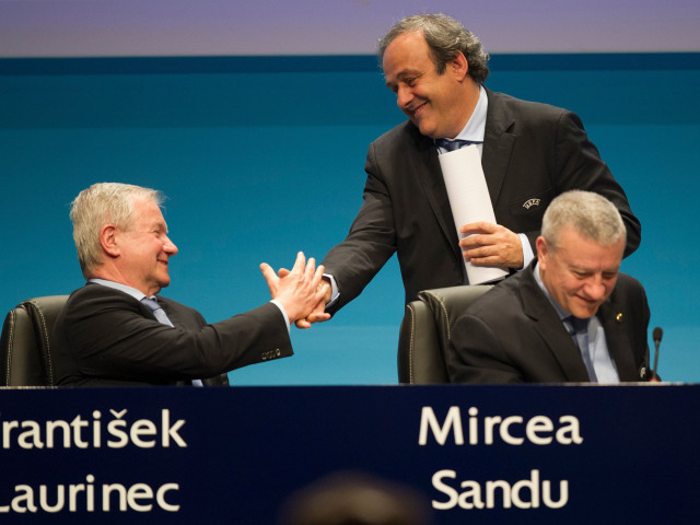 František Laurinec, Michel Platini